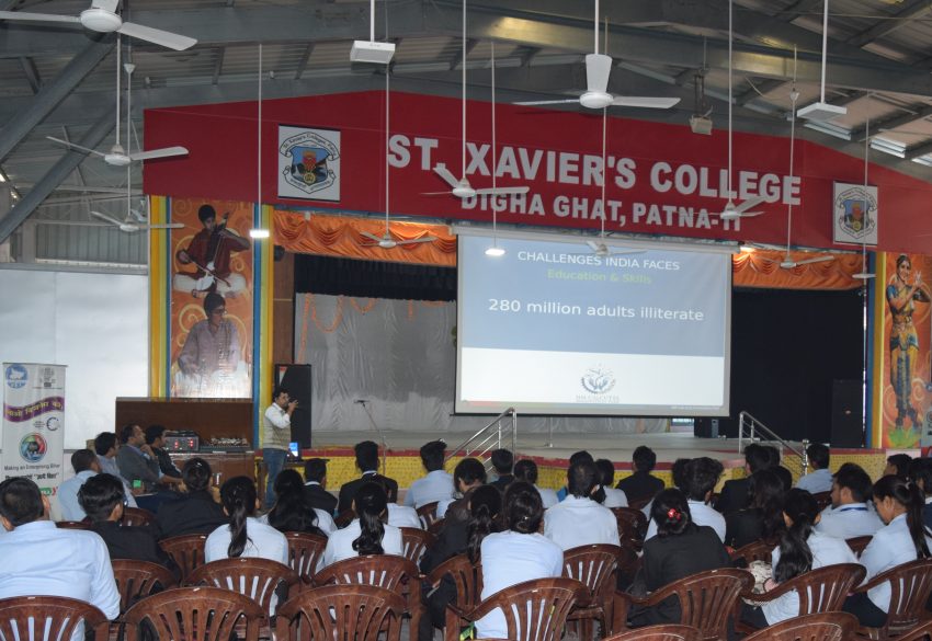 AWARENESS PROGRAMME ON INNOVATION & INCUBATION- ST. XAVIER’S COLLEGE,PATNA