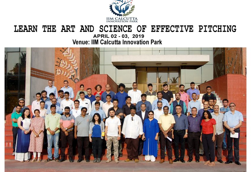 The ‘Learn the Art and Science of Pitching’ Workshop