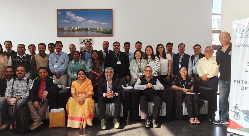 Strategic Leadership in Entrepreneurship Development Program for State Project Managers of SRLMs